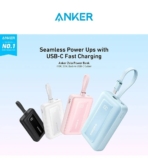 מטען נייד משולב כבל Anker Zolo Power Bank 10,000mAh 30W רק ב$23.99!
