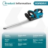 גוזם גדר חיה YOFIDRA SK5 2000W Electric Hedge Trimmer רק ב$49.06 ומשלוח מהיר ממחסן ישראל! (פטור ממס!)