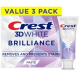 משחת שיניים מלבינה Crest 3D White Brilliance (חבילת 3 משחות של 120 גרם כל אחת!) רק ב₪52!