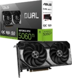 כרטיס מסך ASUS Dual GeForce RTX 5060 Ti 16GB GDDR7 OC Edition רק ב₪1,736!