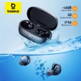 אוזניות Baseus Bowie MA10 Pro עם סינון רעשים ANC רק ב₪65!