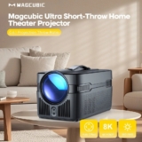 מקרן חכם Magcubic HY450C UST החדש והמשופר עם פוקוס אוטומטי ותמונה גדולה גם ממרחק קצר רק ב₪457!