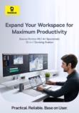 עמדת עגינה Baseus Nomos NU1 Air Spacemate 12-in-1 Docking Station רק ב$55.99!