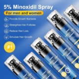 מינוקסי! חבילת 6 בקבוקי ספריי Minoxidil 5% (אספקה ל10 חודשים!) רק ב$49.99 ומשלוח חינם!