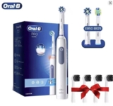 מברשת שיניים חשמלית Oral B Pro 4 Ultra וחבילת ראשים רק ב₪171!
