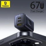 הכי קטן! מטען מהיר קומפקטי במיוחד! Baseus Picogo 67W רק ב₪70!