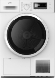 מייבש כביסה Heat Pump פתח חזית 8 ק"ג Midea MDG05H80/W-IL ב₪1,672 ומשלוח חינם!