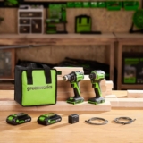 קדחת הנחות! חדש מGreenworks! כלי עבודה עם טעינה מהירה ונוחה בUSB-C מתחת לרף ומשלוח חינם!
