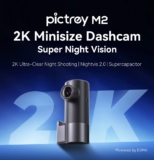 מצלמת רכב DDPAI Pictrey M2 2K רק ב$25!