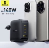 מטען מהיר Baseus 140W GaN רק ב₪88!