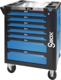 עגלת כלים מאובזרת 7 מגירות 250 חלקים SBOX רק ב₪1,793 ומשלוח חינם עד הבית!