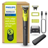 קוצץ זקן ומכונת גילוח Philips Norelco OneBlade 360 QP4631/90 רק ב₪161!