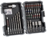 סט 35 חלקים מקצועי ביטים ומקדחים Bosch HSS-G רק ב₪85!