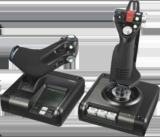 המחיר נחת! בקר טיסה עם מצערת Logitech G X52 H.O.T.A.S.רק ב₪449!