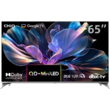 טלוויזיה חכמה 65" QD Mini LED 4K ‏CHiQ 65QN9S רק ב₪1673 + ₪100 קרדיט מתנה!