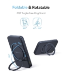 מטען אלחוטי מהיר מגנטי MagSafe Qi2 משולב חצובה Baseus רק ב₪36!