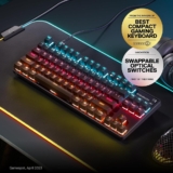 מקלדת גיימינג SteelSeries New Apex 9 TKL רק ב₪343!