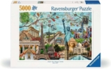 פאזל 5000 חלקים קולקציית ערים מפורסמות Ravensburger Big City Collage רק ב₪259 ומשלוח חינם!