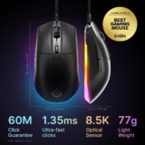 עכבר גיימינג חוטי SteelSeries Rival 3 Gen 2 רק ב₪94!