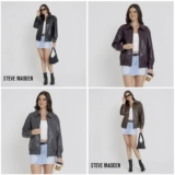 ג'קט דמוי עור לנשים Steve Madden החל מ₪47!