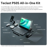 באנדל טאבלט Teclast P50S עם מגן, מקלדת, עכבר, מעמד ועוד רק ב₪252!
