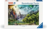 פאזל 3000 חלקים "שלטון הדרקונים" Ravensburger רק ב₪139!