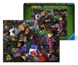 פאזל 2000 חלקים "הנבלים של דיסני" Ravensburger רק ב₪121!