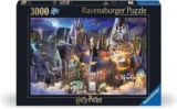 פאזל הארי פוטר "טירת הוגוורטס" 3000 חלקים Ravensburger רק ב₪144!