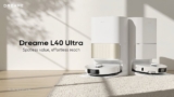 שואב אבק ושוטף רובוטי Dreame L40 Ultra AE במחיר חם! (שנתיים אחריות יבואן רשמי)