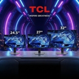 מסכי מחשב TCL QD-Mini LED החל מ₪549 עד הבית!