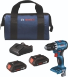 סט מברגה/מקדחה BOSCH GSR18V-400B22 18V עם זוג סוללות ותיק רק ב₪388 ומשלוח חינם!