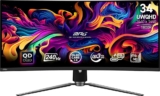 מסך חלומי!  msi MPG 341CQPX QD-OLED 34 UWQHD 240Hz רק ב₪3,166!