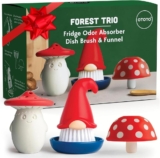 מארז OTOTO Forest Trio מברשת כלים, משפך ומנטרל ריחות למקרר ב₪78!