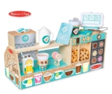 דוכן קפה ובריסטה מעץ Melissa & Doug ב₪286 עד הבית!