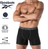 מארז 8 תחתוני בוקסר ספורט לגברים Reebok החל מ₪80!