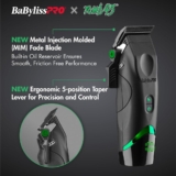 למקצוענים בלבד! מכונת תספורת BaBylissPRO x Tomb45 עם טעינה אלחוטית רק ב₪667!