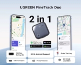 גם וגם! תג איתור UGREEN FineTrack Duo משולב גם Apple Find My (iOS) וגם Find Hub App (Android)! סט 4 יחידות רק ב$36.37! זמין גם בגרסה דקיקה לארנק! (גודל כרטיס אשראי)
