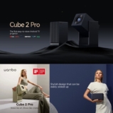 מקרן חכם ומעוצב! Wanbo Cube 2 Pro 4K רק ב₪414!