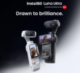 מצלמת כיס עם גימבל מקצועי Insta360 Luna Ultra החל מ₪2,045!