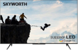 זיל הזול! טלוויזיה חכמה ללא מסגרת 58 אינץ' Skyworth UHD 4K LED Google TV 58SUE9350F רק ב₪1,189 ומשלוח חינם!
