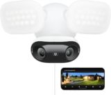 מצלמת אבטחה פנורמית כפולה עם תאורה REOLINK Elite Pro Floodlight PoE 16MP רק ב₪636!