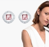 עגילי קריסטל צמודים סברובסקי Swarovski Una Angelic רק ב₪157 ומשלוח חינם!