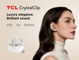 יפות לך! אוזניות קליפ פתוחות TCL CrystalClip עם אבני חן Swarovski לקישוט רק ב₪183!