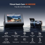 מצלמת רכב חכמה 70MAI A800SE 4K רק ב$73.43!