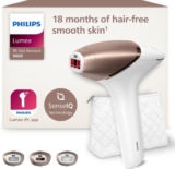 מכשיר הסרת שיער Philips Lumea Series 9000 BRI955/00 החדש עם 3 ראשים (גוף, פנים, דיוק), לשימוש אלחוטי מלא רק ב₪1799!