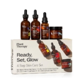 מארז טיפוח פנים 4 שלבים לעור זוהר Plant Therapy Ready, Set, Glow רק ב₪110!