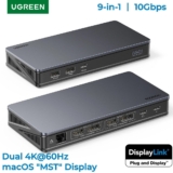 תחנת עגינה UGREEN 9-in-1 USB-C Docking Station ב$145.47!