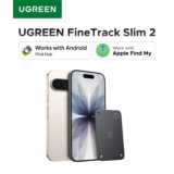 כל כך דק שהוא נכנס בארנק! UGREEN FineTrack Slim Duo 2 החדש! תג איתור תומך אנדרואיד וIOS עם עד 7 שנות סוללה רק ב₪52!