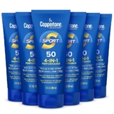 מארז 6 יחידות קרם הגנה Coppertone Sport SPF 50 (בנפח 89 מ"ל כל אחד) רק ב₪91!