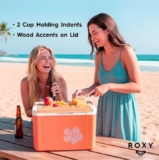 וואוו! צידנית קשיחה יפיפיה מבית Roxy עם קרש חיתוך משולב רק ב₪184 ומשלוח חינם עד לבית!!!